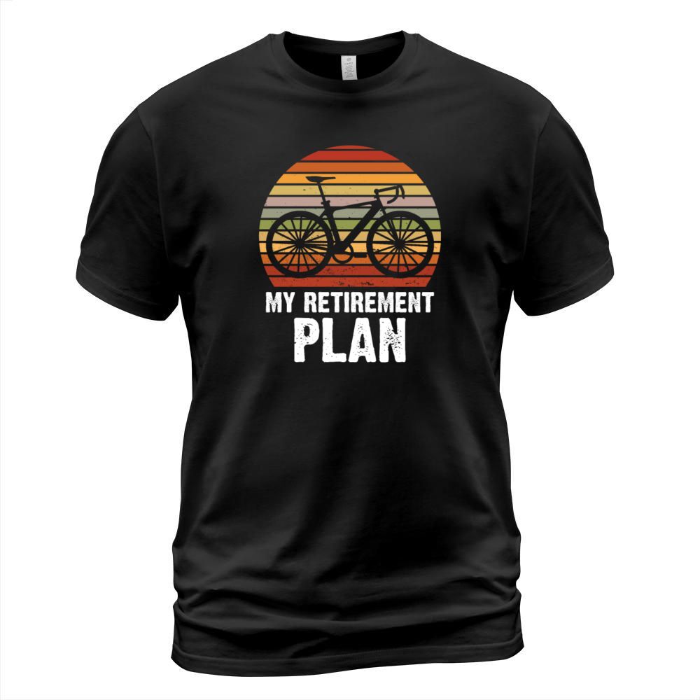 Vintage Retirement Biking Bicycle Rider T-Shirt Unisex