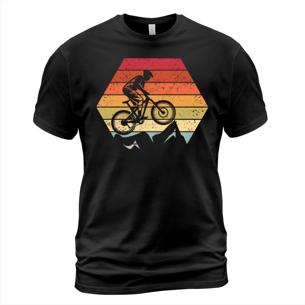 Vintage MTB Mountain Bike Retro MTB Bike Accessori T-Shirt Unisex