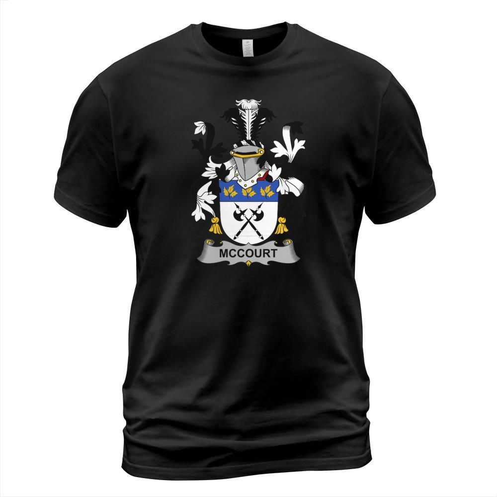 McCourt Family Crest Irish Family Crests II T-Shirt Unisex