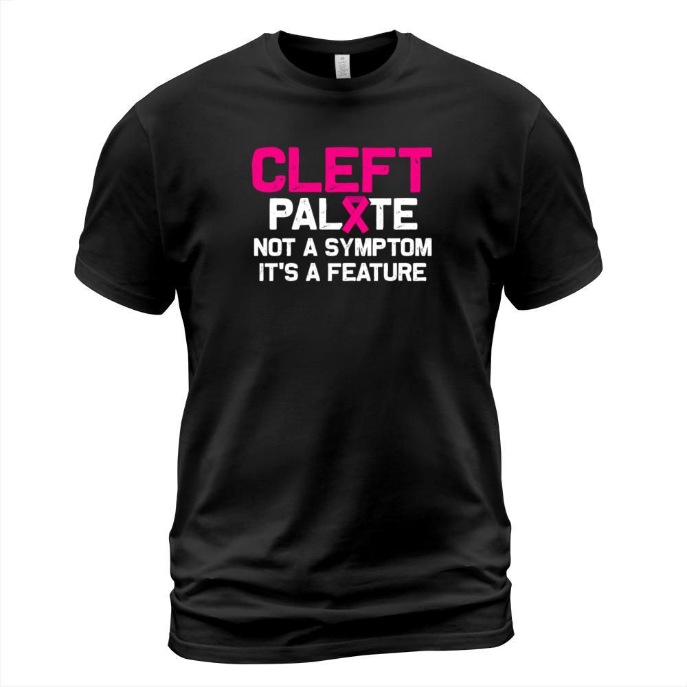 Cleft Palate Lip Prevent Strong Awareness print T-Shirt Unisex