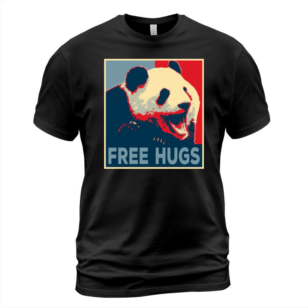 Free Hugs Panda T-Shirt Unisex