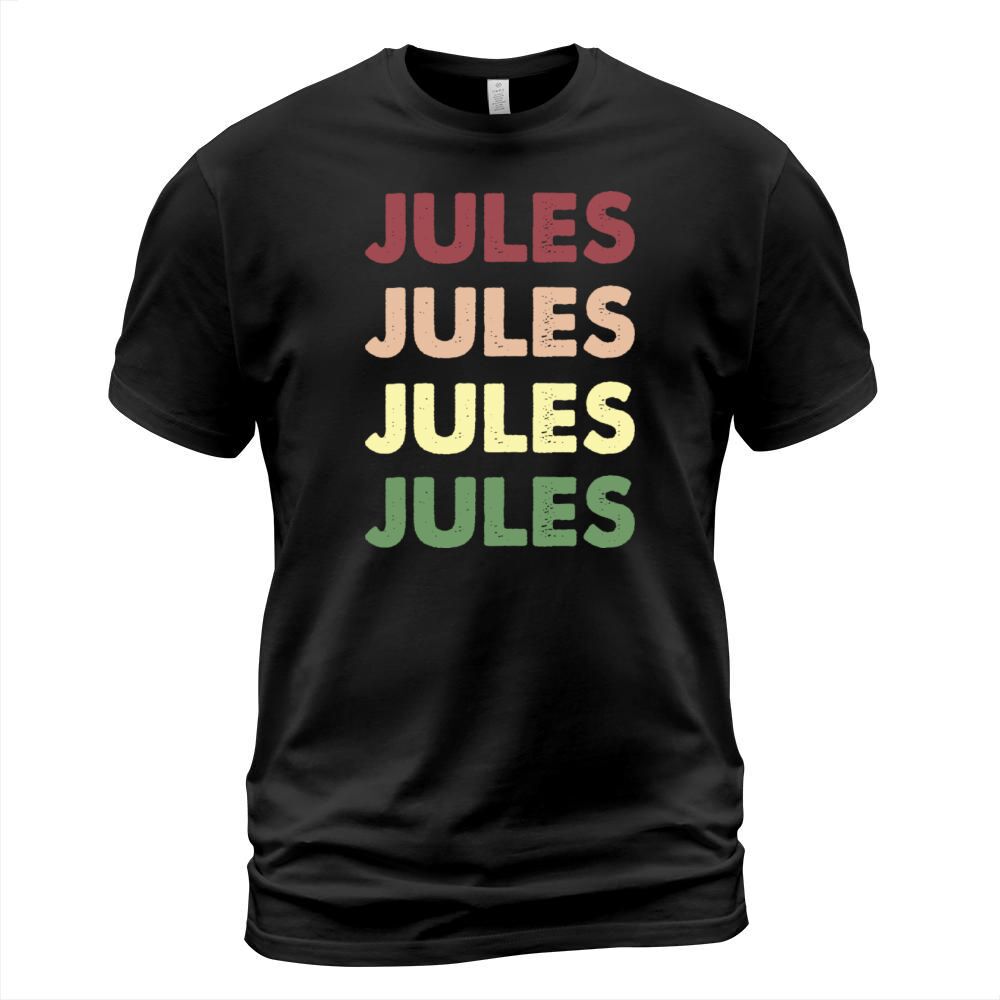 Jules Shirt - Funny Vintage Personalized Jules T-Shirt Unisex