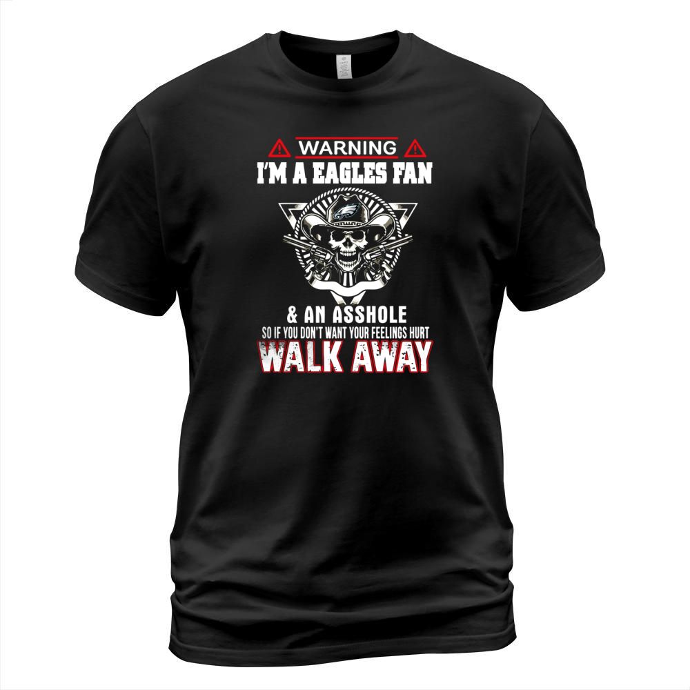 Warning Eagles fan Tshirt T-Shirt Unisex