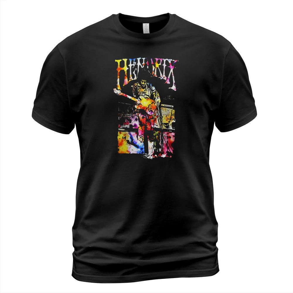 Jimi Hendrix Watercolor Hendrix T-Shirt Unisex