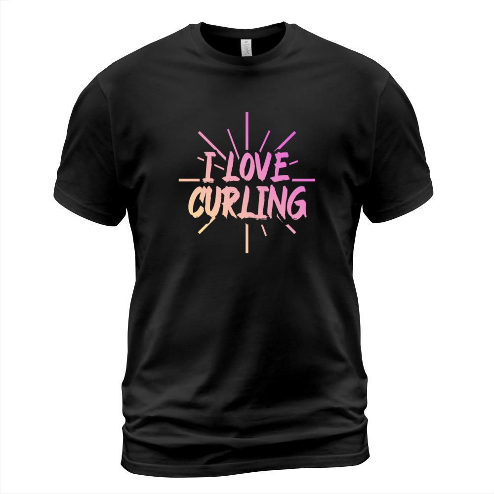 I love curling T-Shirt Unisex