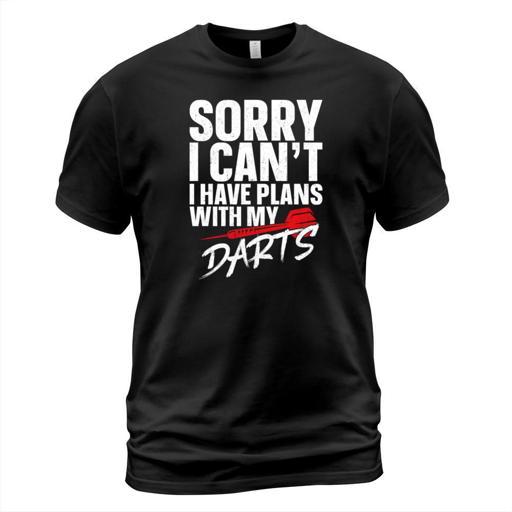 Darts Vintage Sorry I CanT I Have T-Shirt Unisex