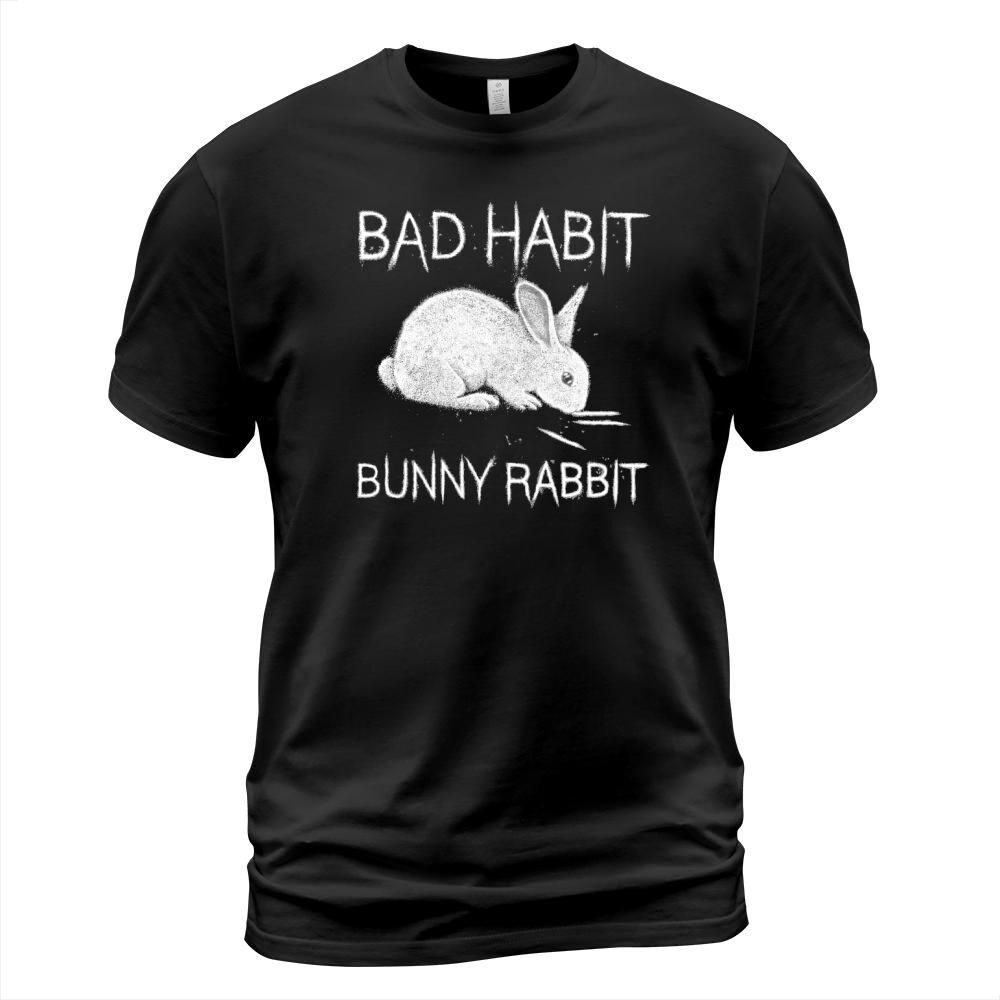 Bad Habit Bunny Rabbit Cocaine - T Shirt T-Shirt Unisex