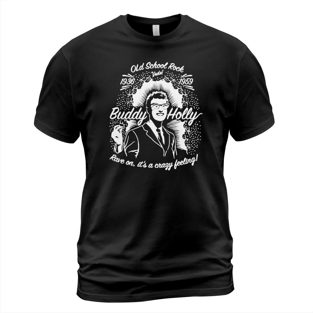 Buddy holly - Old school rock awesome t-shirt T-Shirt T-Shirt Unisex