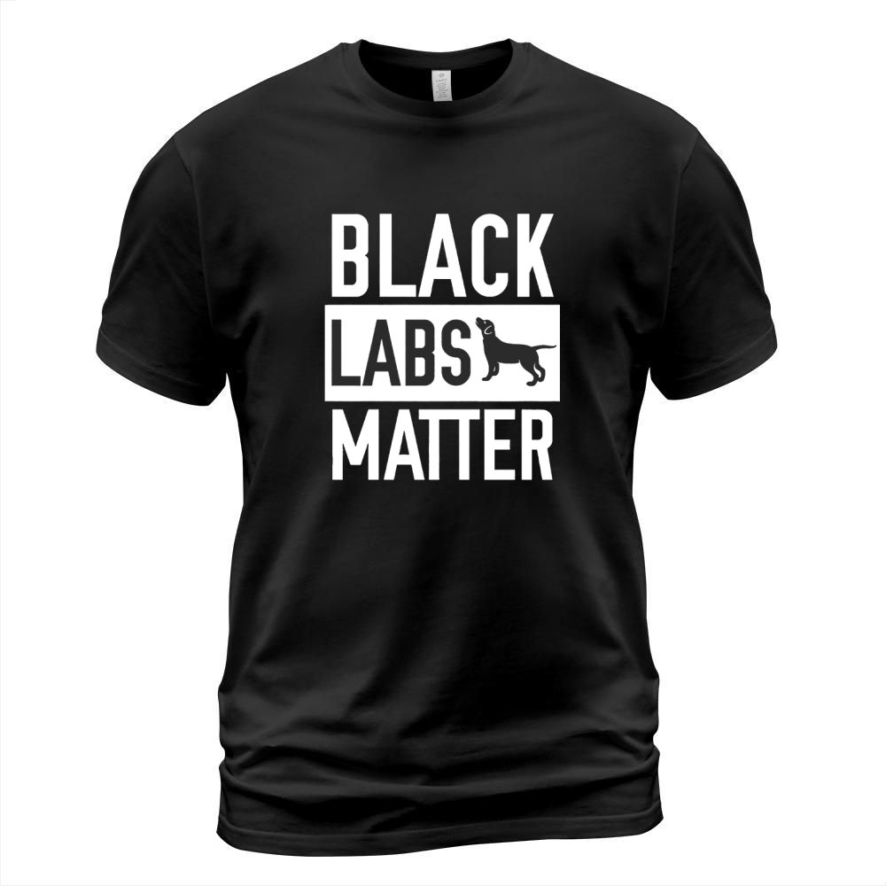 Black labs Matter Dog T-shirt Labrador Retriever T-Shirt Unisex