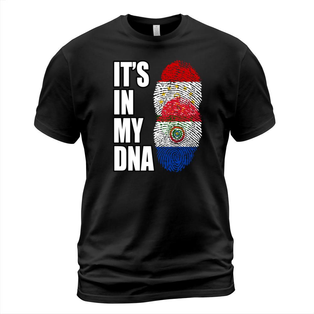 Tajikistani And Paraguayan Vintage Heritage DNA Fl T-Shirt Unisex