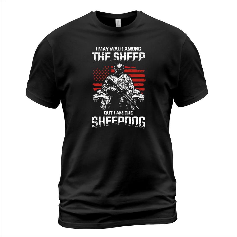 MILITARY - I AM A SHEEPDOG T-Shirt Unisex