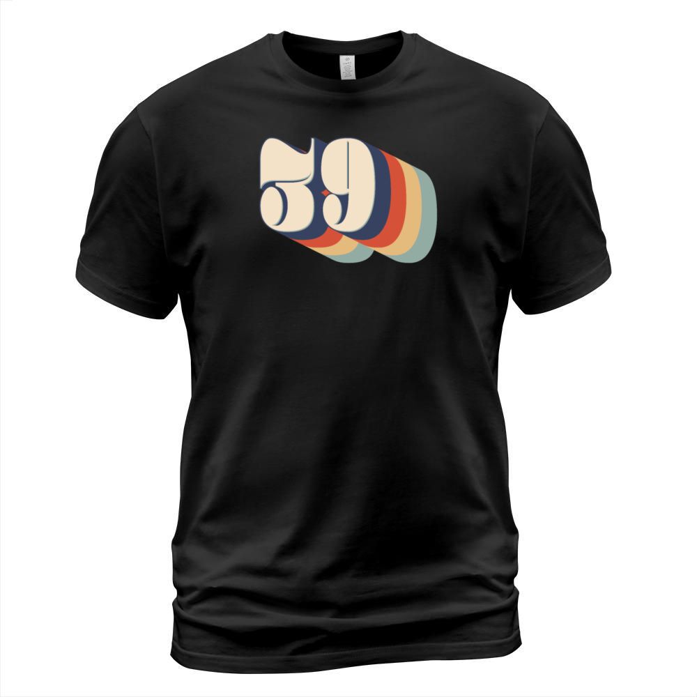 Vintage 39 retro number birthday T-Shirt Unisex