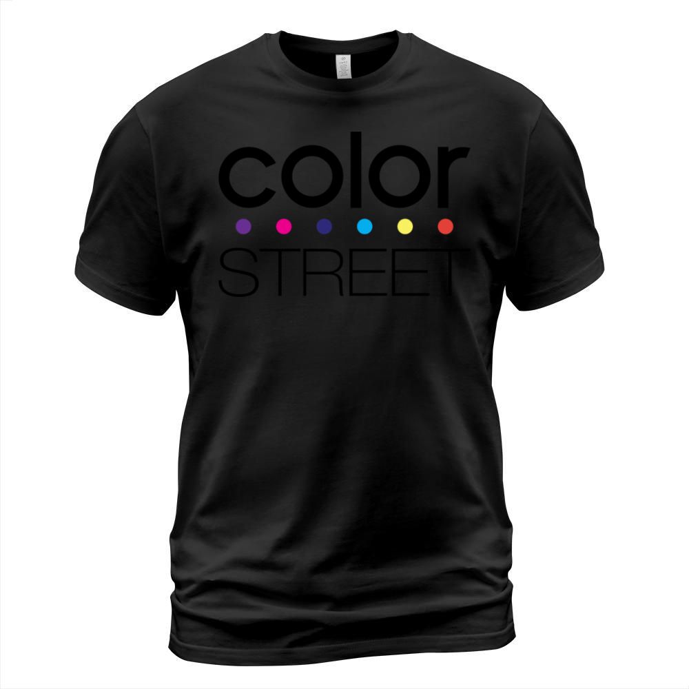 Color Street T-Shirts Funny shirt Colors Gift Tee T-Shirt Unisex