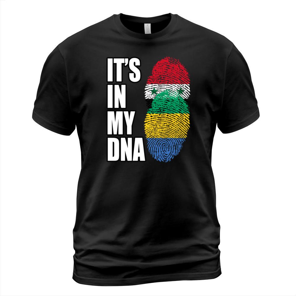 Syrian And Gabonese Vintage Heritage DNA Flag T-Shirt Unisex