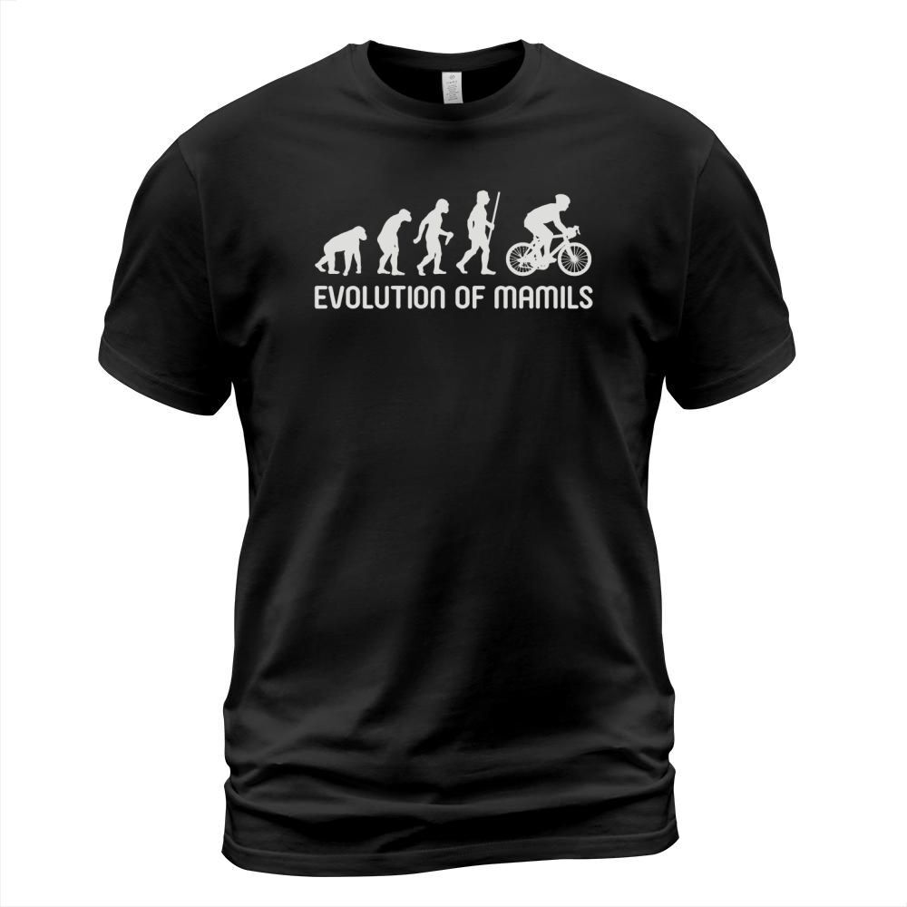 EVOLUTION OF MAMILS CYCLING SHIRT TSHIRT HOODIE T-Shirt Unisex