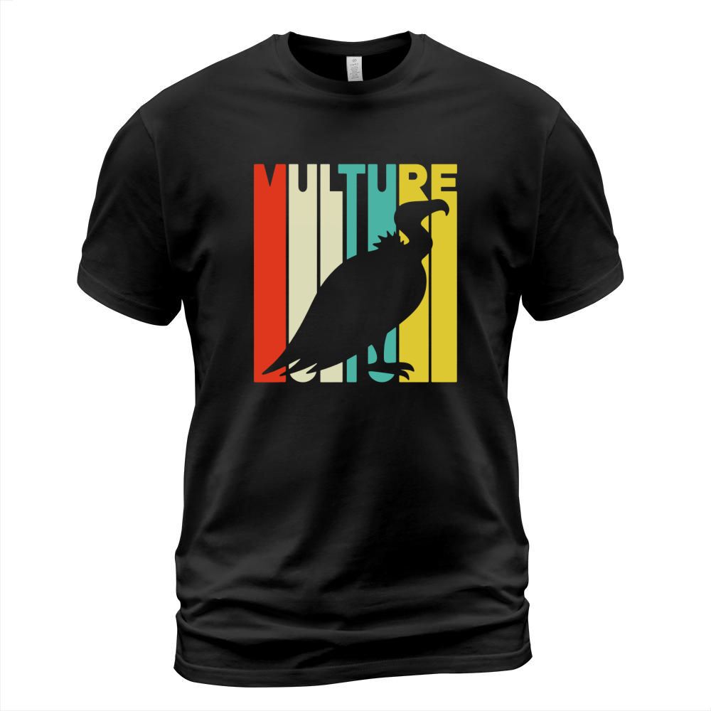 Vintage Style Vulture Silhouette T-Shirt T-Shirt Unisex