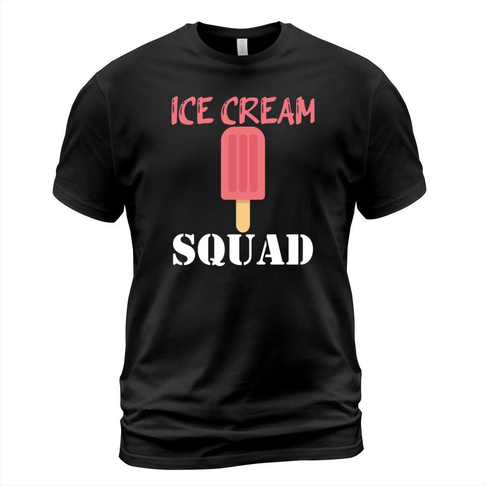 Ice Cream Squad Funny Summer Family Quotes T-Shirt Unisex