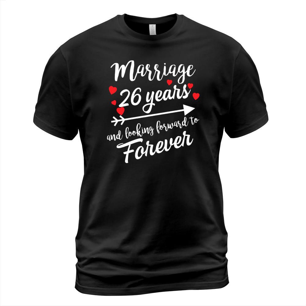 Meaning Shirt For 26th Anniversary. Costume For Husband Wife T-Shirt Unisex