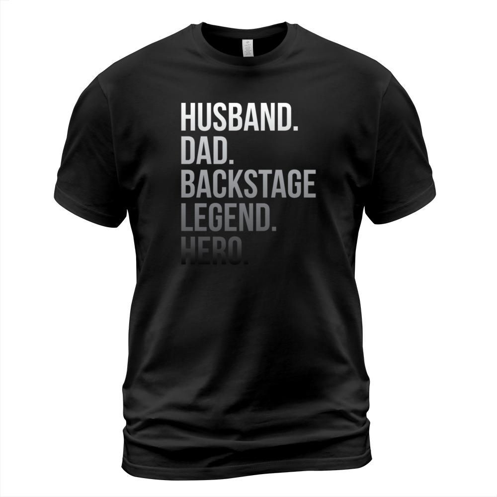 Stage Crew Quote for your Backstage Tech Husband T-Shirt Unisex