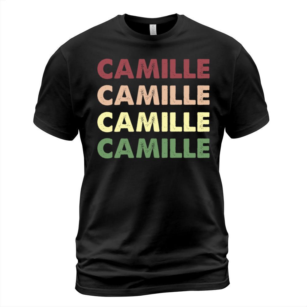 Camille Shirt - Funny Vintage Personalized Camille T-Shirt Unisex