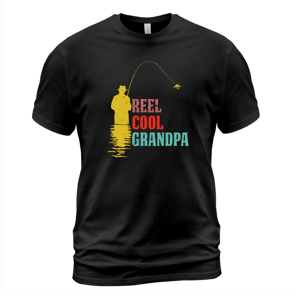 Fishing Grandpa Vintage Fisherman T-Shirt Unisex