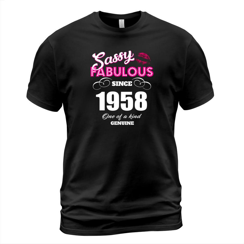 Sassy Fabulous Since 1958 - Women TShirt T-Shirt Unisex