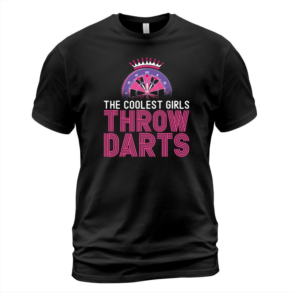 Darts Board Girl Vintage The T-Shirt Unisex