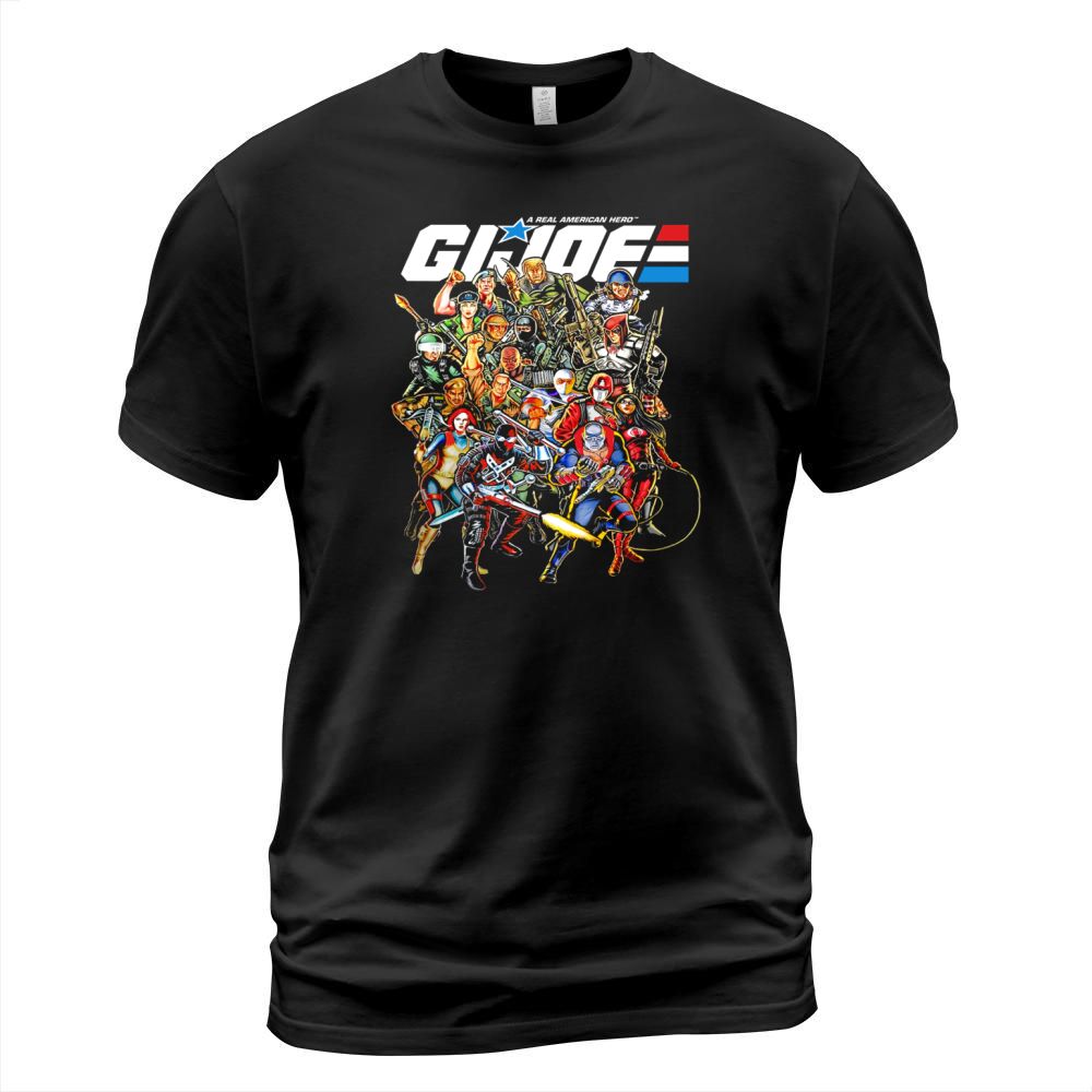 G.I. Joe Large Group Of Battle Heroes T-Shirt Black Youth B079MWJLFK 1 T-Shirt Unisex