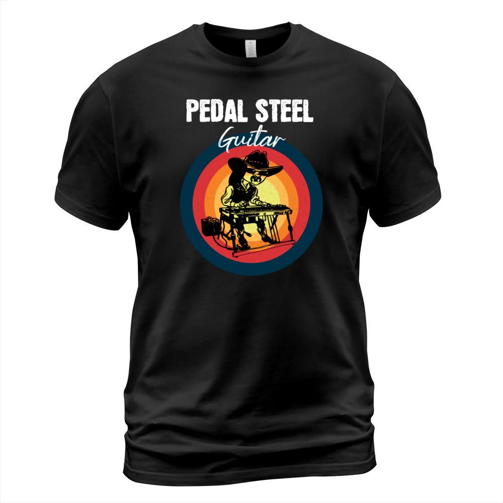 Vintage Pedal Steel Guitar Player Musician T-Shirt Unisex