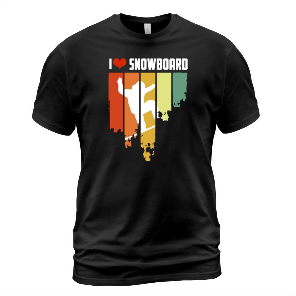 I Love Snowboard Vintage Edition T-Shirt Unisex