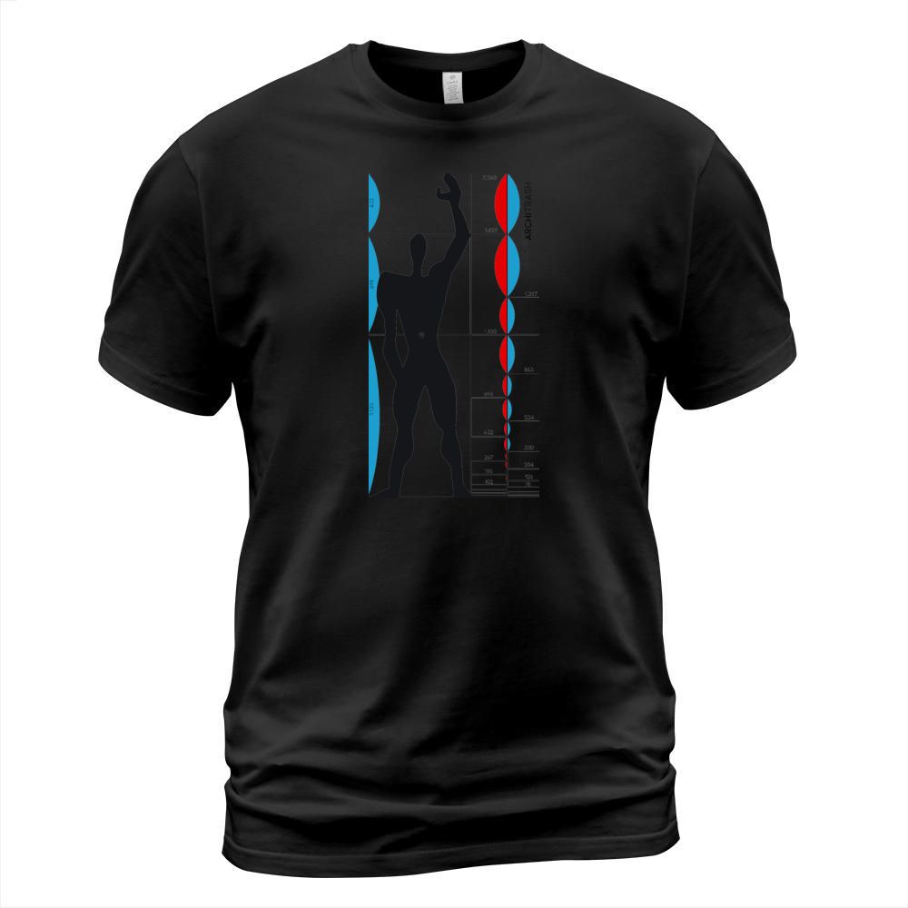 Modulor Le Corbusier Architecture T-Shirt Unisex