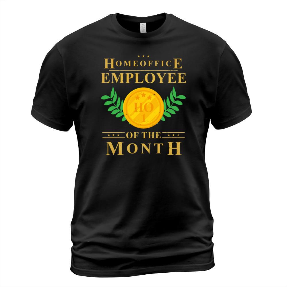 Homeoffice Employee of The Month Homeschool Remote T-Shirt Unisex