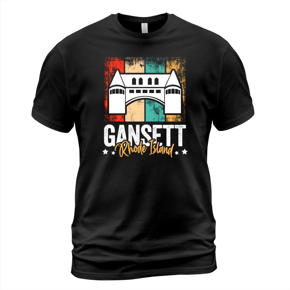 Narragansett - Rhode Island Gansett Retro Vintage T-Shirt Unisex