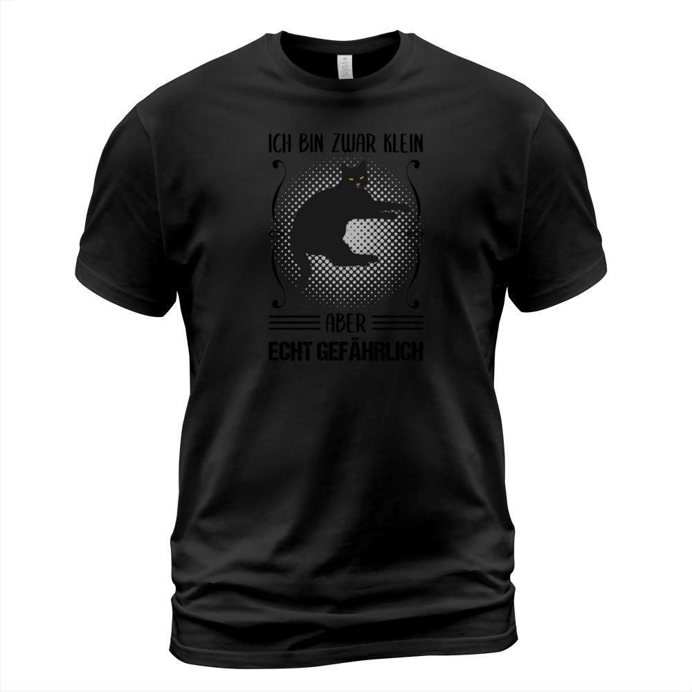 Cat Small But Dangerous Funny Quote Gift T-Shirt Unisex