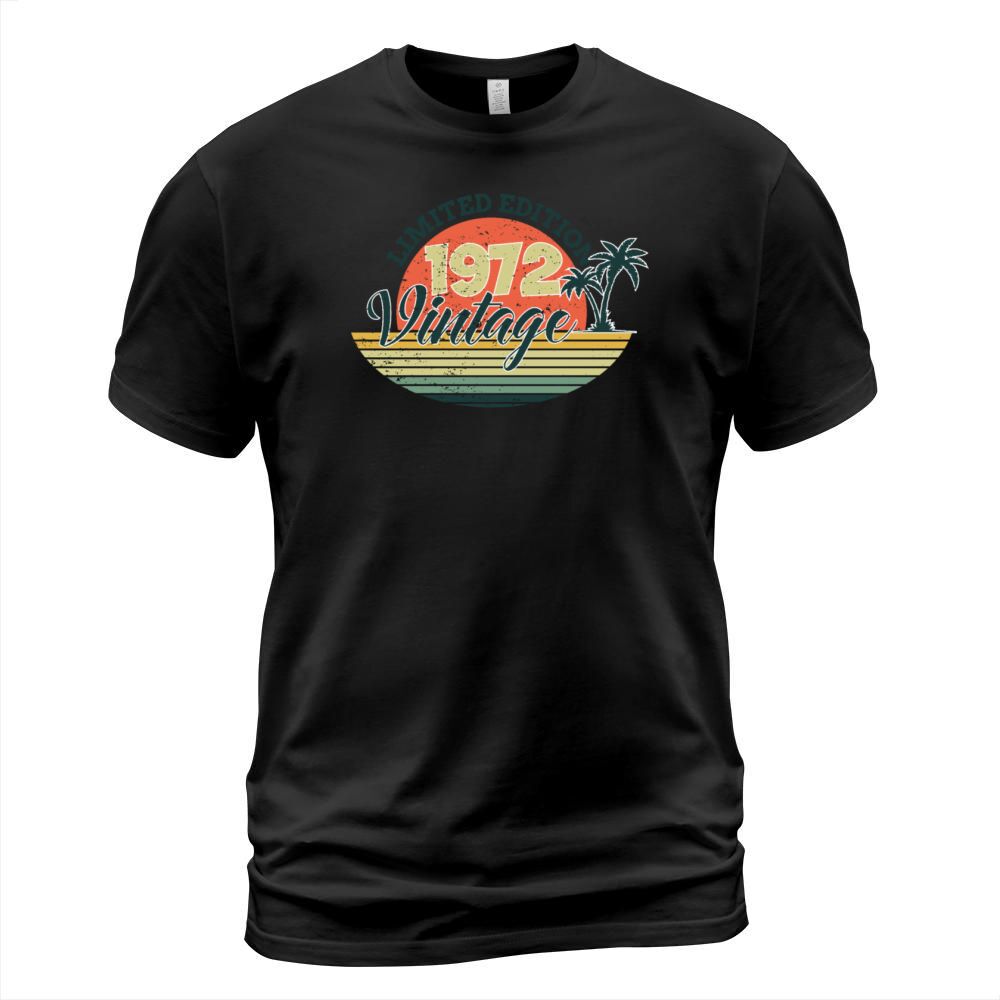 50 Years Old Vintage 1972 Limited Edition 50th T-Shirt Unisex