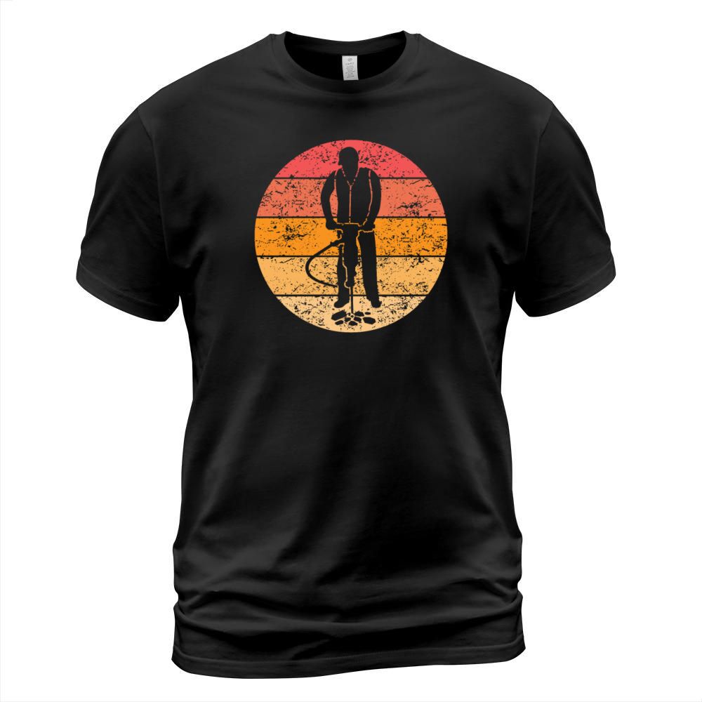 Road Builder Road Construction Retro Gift T-Shirt Unisex