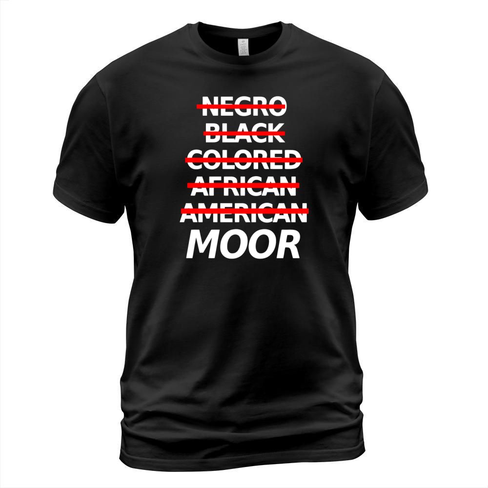 Moorish American Apparel &amp;amp;quot; Moor &amp;amp;quot; Tee Shirt - Official T-Shirt Unisex