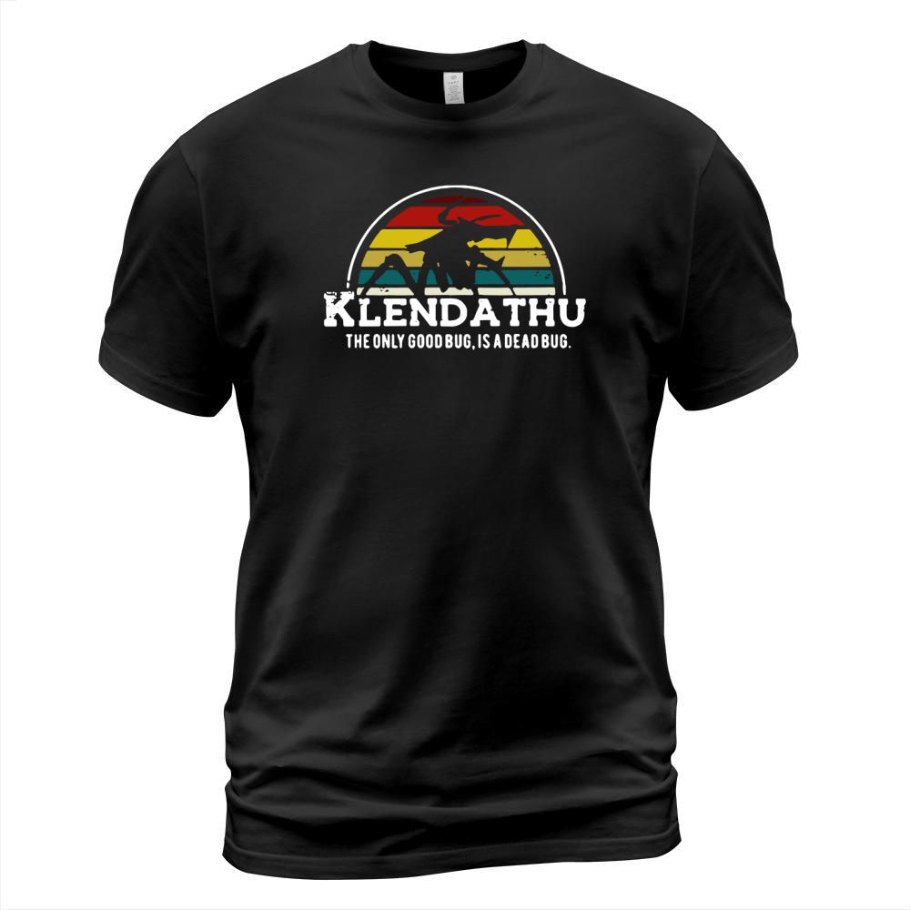 Klendathu the only good bug is a dead bug vintage T-Shirt Unisex
