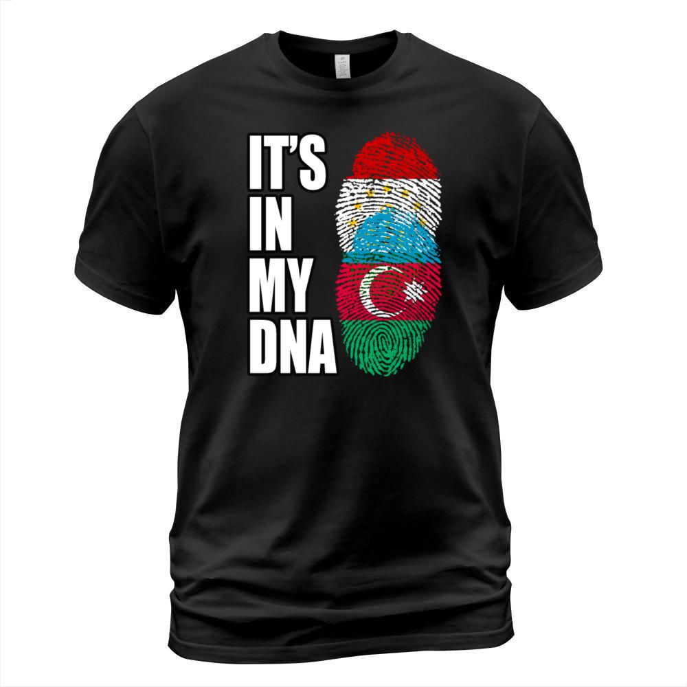 Tajikistani And Azerbaijani Vintage Heritage DNA F T-Shirt Unisex