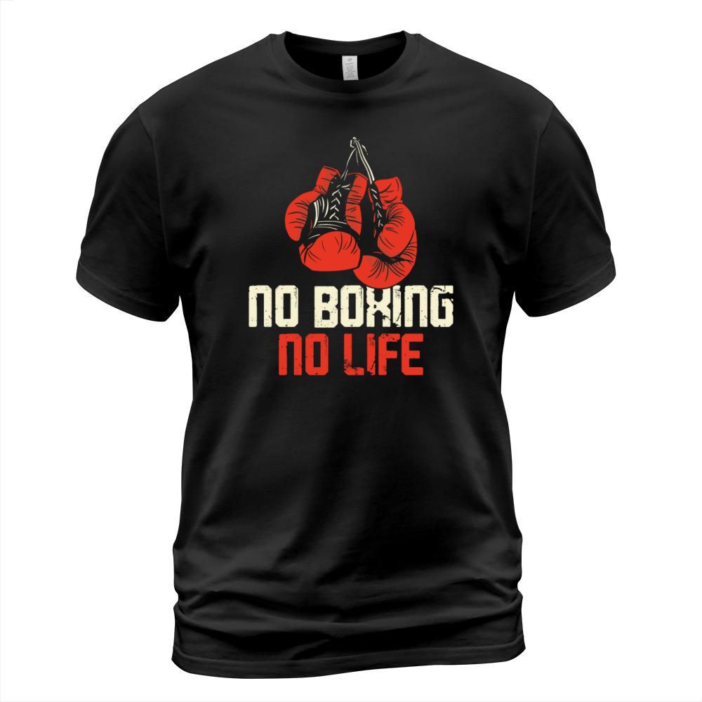 Boxing Gloves Vintage No Boxing No T-Shirt Unisex