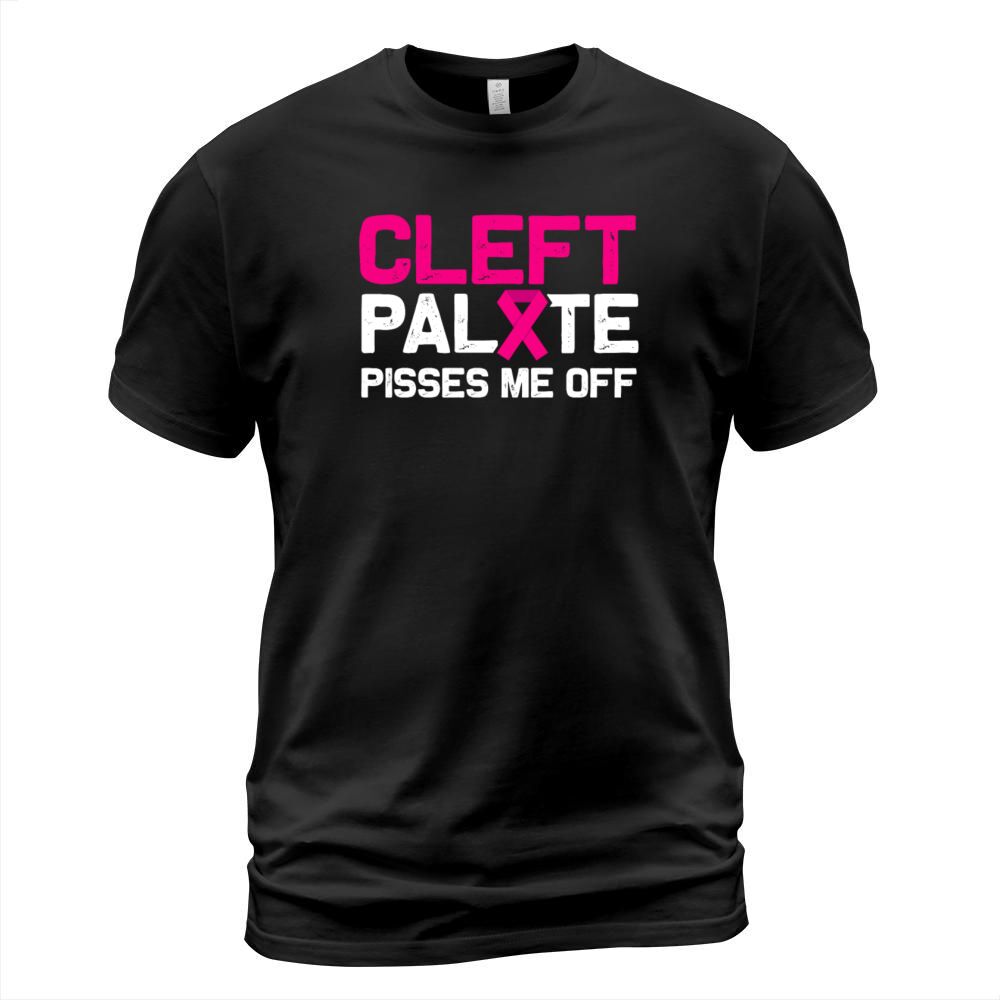 Cleft Palate Lip Ribbon Strong Awareness product T-Shirt Unisex