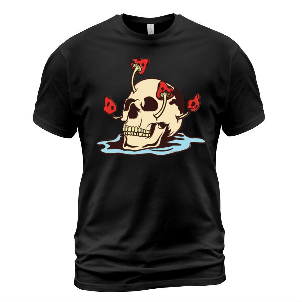 SKULL mushroom T-Shirt Unisex