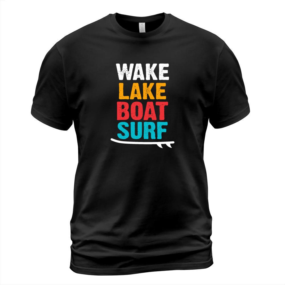 wake lake boat surf T-Shirt Unisex