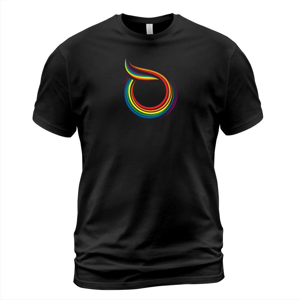 Gay Pride Symbol 2019 Q Design T-Shirt Unisex
