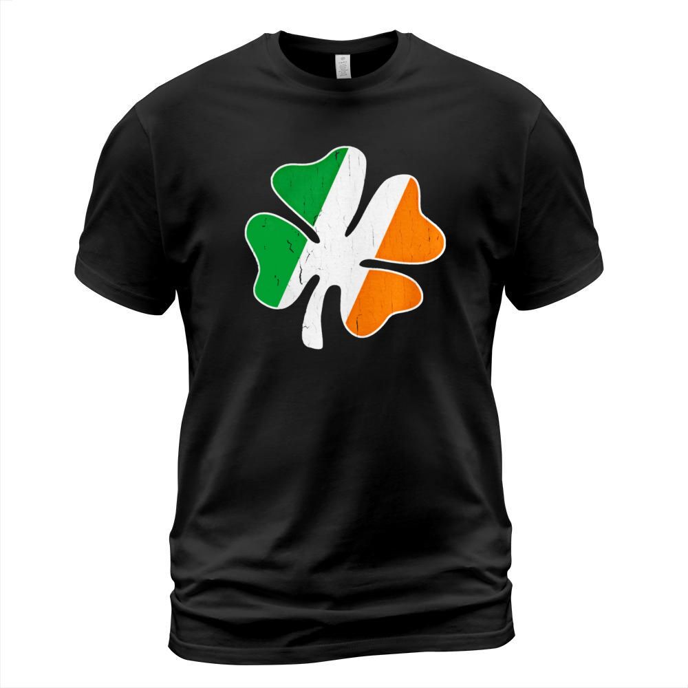 Big Vintage IRISH Flag Shamrock T-Shirt T-Shirt Unisex