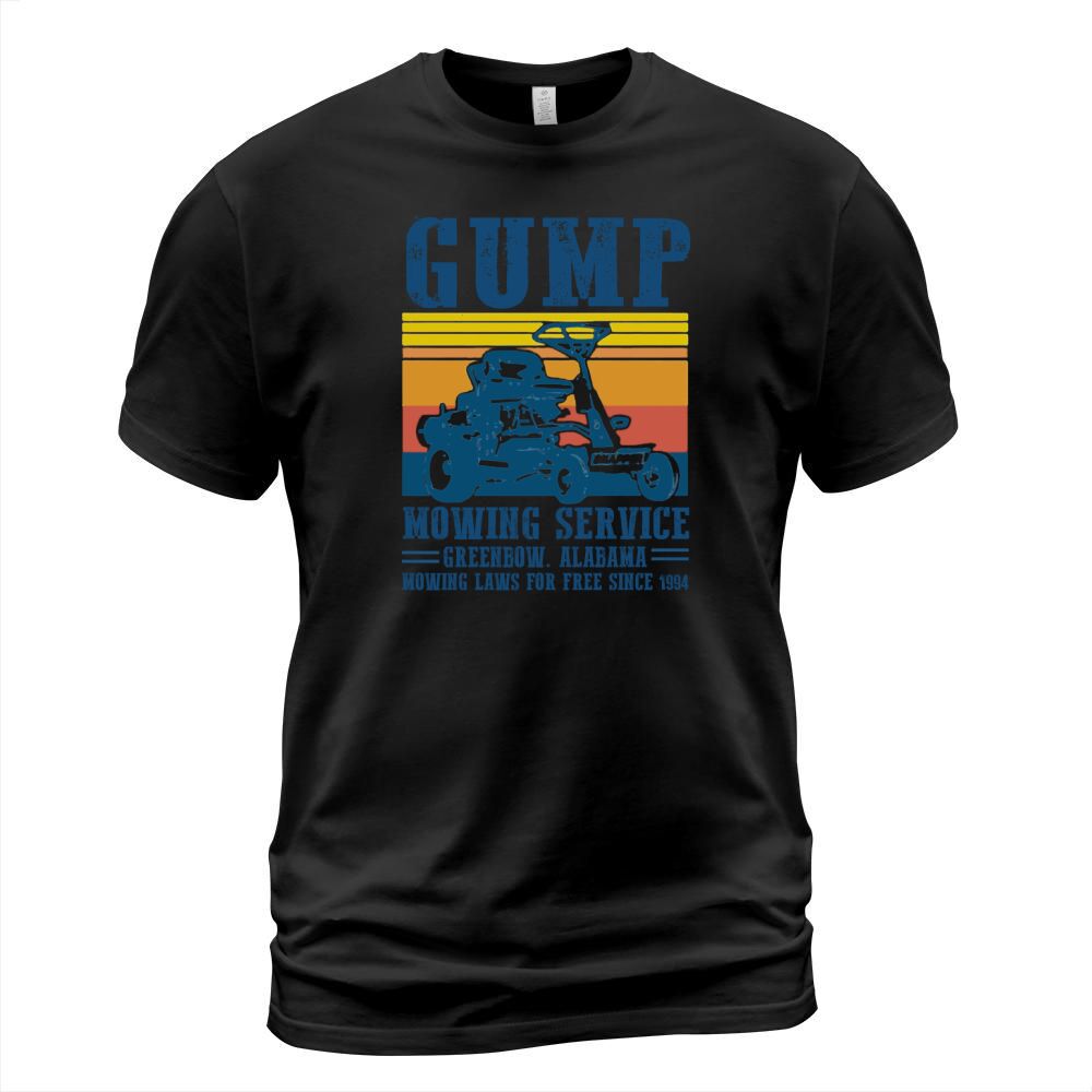 Vintage Gump mowing service Greenbow Alabama mowing laws for free since 1994 shirt T-Shirt Unisex