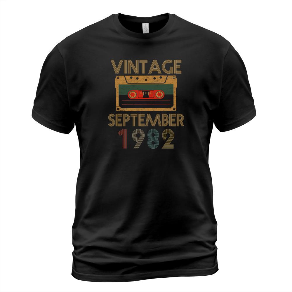 Birthday Vintage September 1982 T-Shirt Unisex