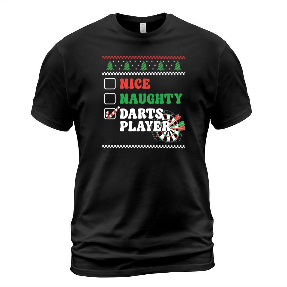 Darts Board Christmas Vintage Nice T-Shirt Unisex