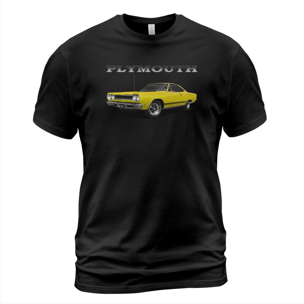 1968 Plymouth GTX Yellow T-Shirt Unisex
