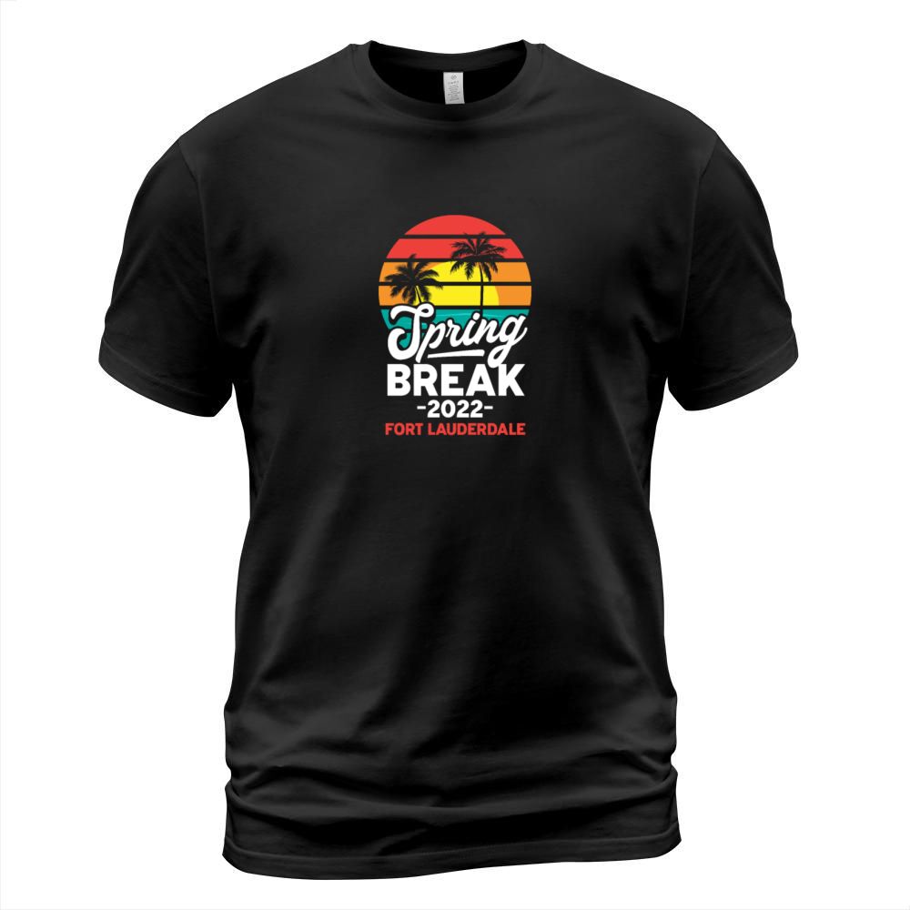 Spring Break 2022 Fort Lauderdale Retro T-Shirt Unisex